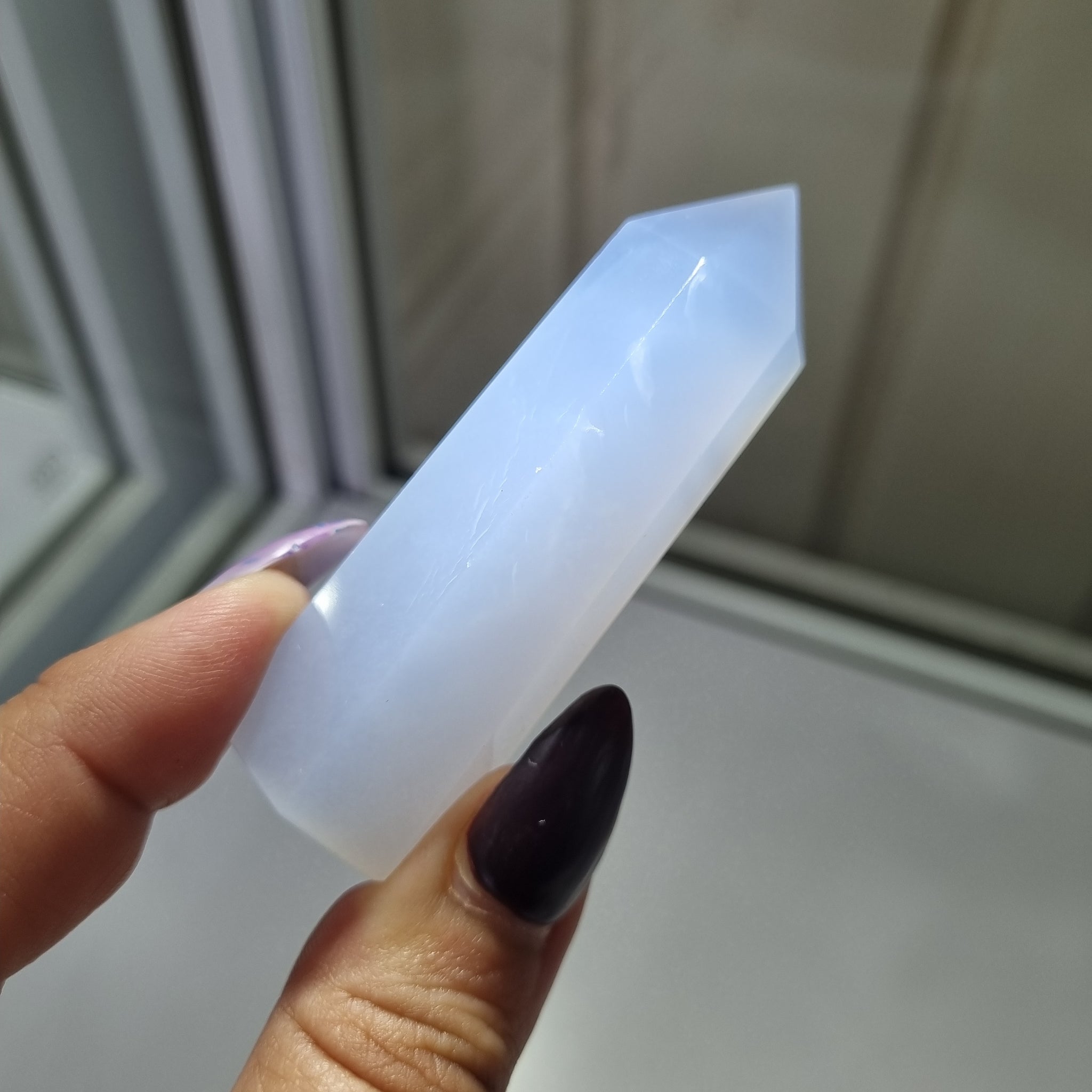Blue Chalcedony Point