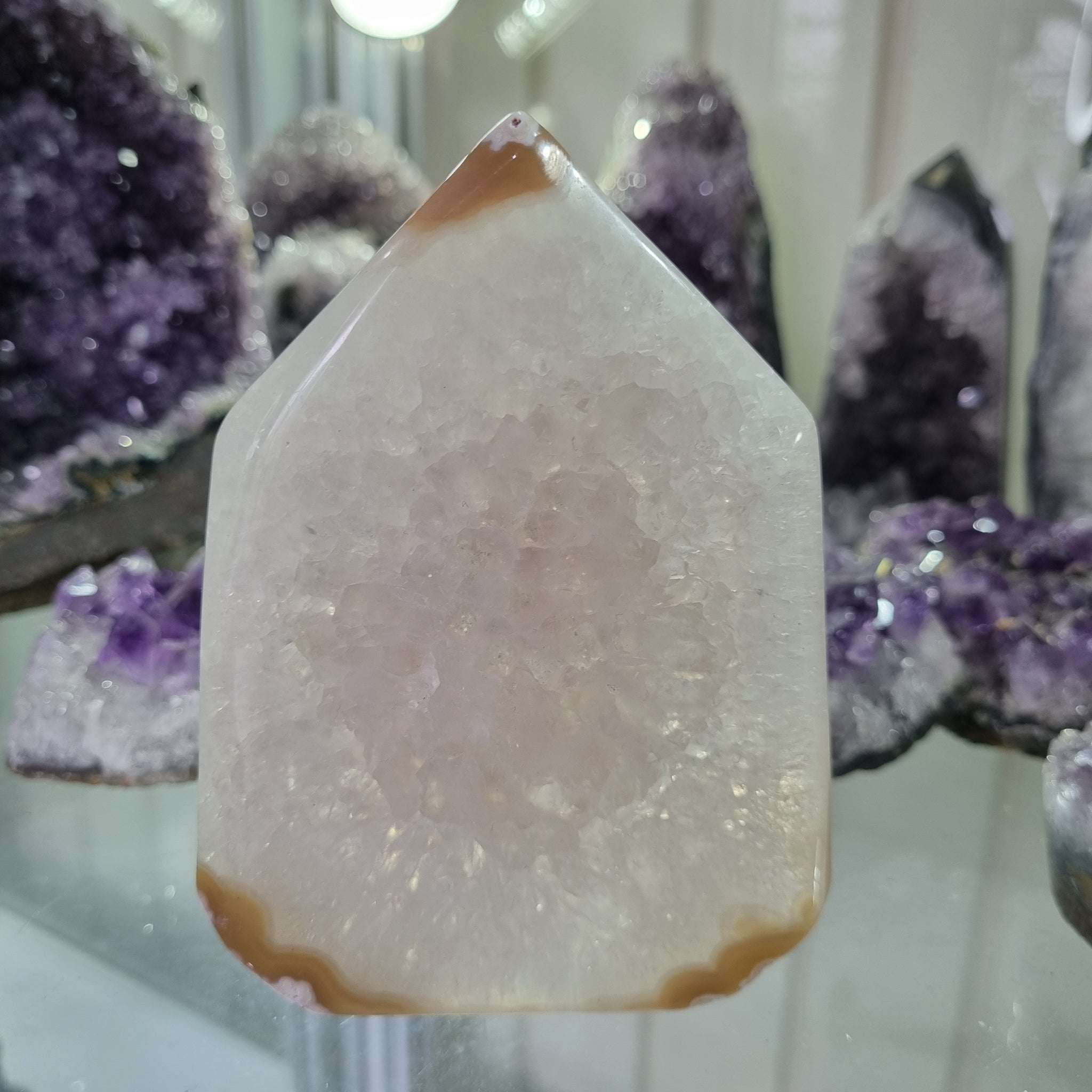 Agate Slice Standing Point